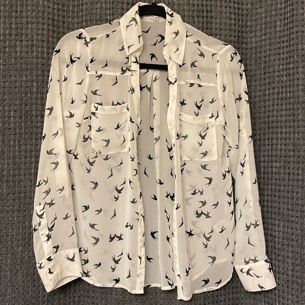 Express long sleeve blouse size XS